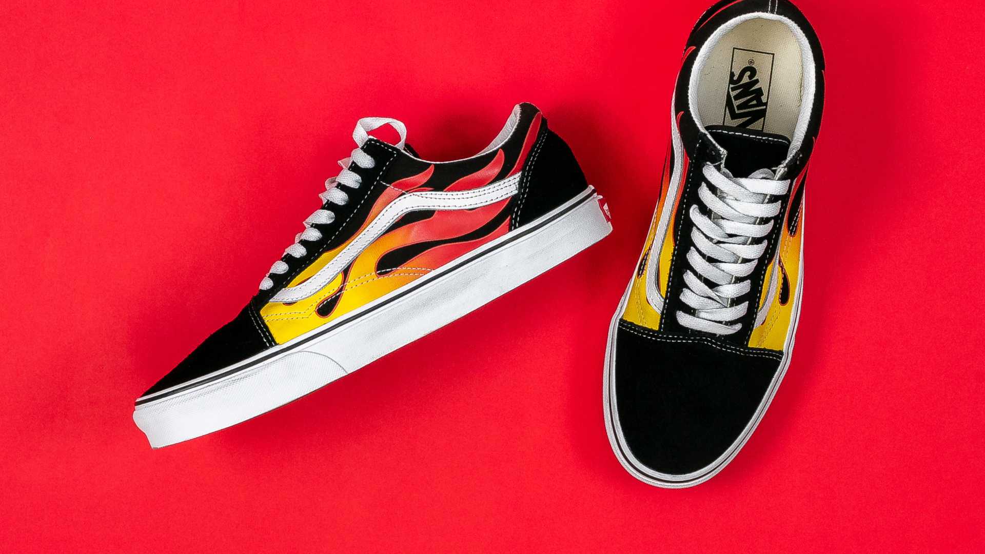 Vans old school flamme 
