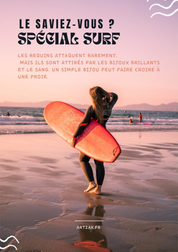 danger surf requin